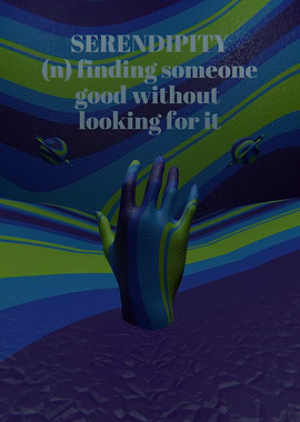 Serendipity Colorful Blue