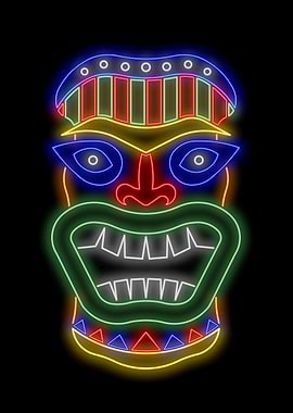 Tiki Mask 14