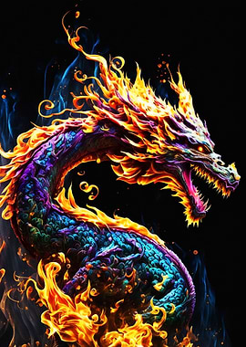 Paint Dragon Fire