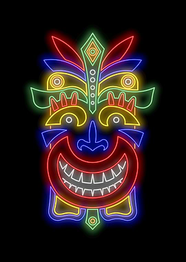 Tiki Mask 17