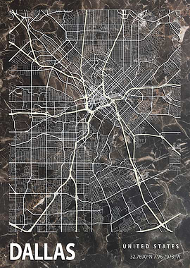 DALLAS CITY MAP