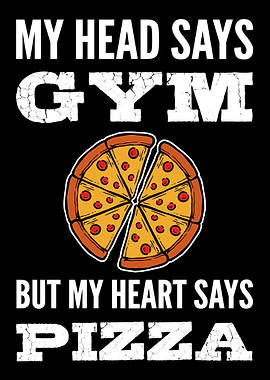 Heart Says Pizza Pizza Lov