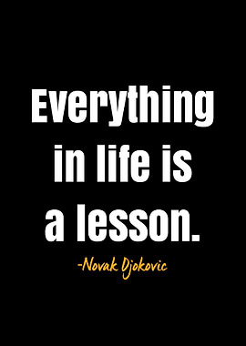 Novak Djokovic Quote