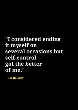 doc holliday quotes