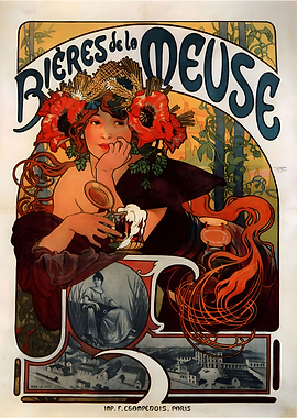Alphonse Mucha Art Nouveau