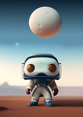 Astronaut Planet Mars