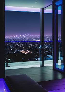 Los Angeles Night View