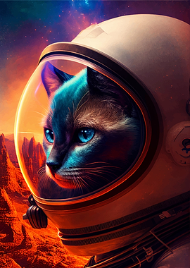 Space Siamese Cat 2