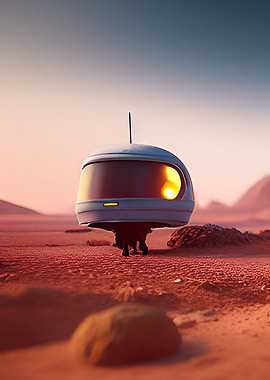 Space ship mars
