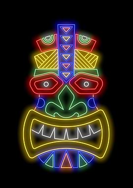 Tiki Mask 18