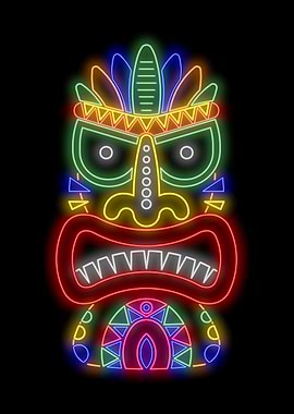 Tiki Mask 13