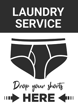 FUNNY LAUNDRY UNDERWEAR