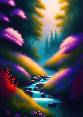 lake forest painting