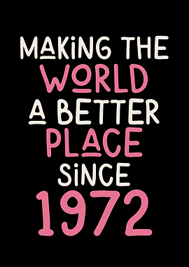 Inspiring Gift Quote 1972