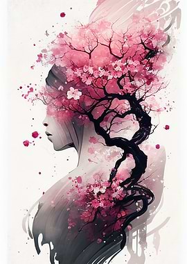 Blossom Silhouette