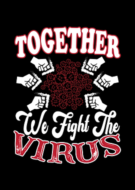 together we fight virus