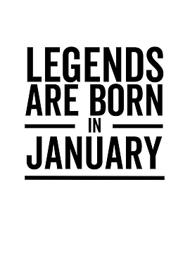 Legends Are Born in