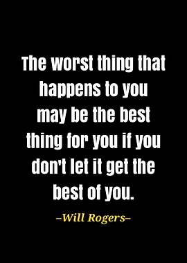 Will Rogers quote