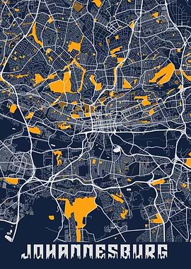 Johannesburg Map