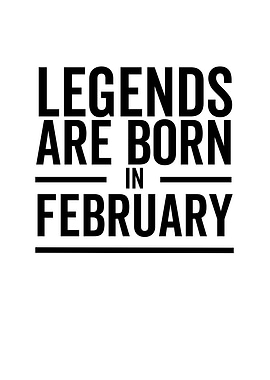 Legends Are Born in