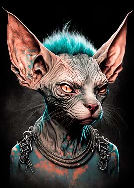 Sphynx Glam Rocker