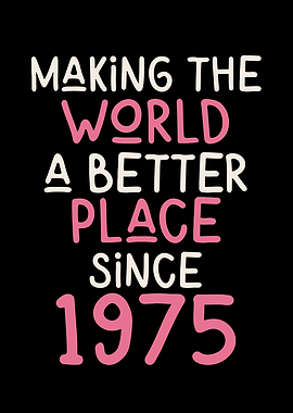 Inspiring Gift Quote 1975