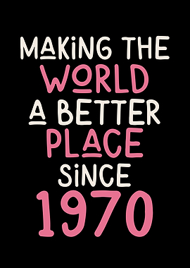 Inspiring Gift Quote 1970