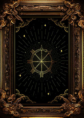 Tarot the arrow wheel