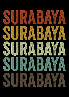Surabaya Indonesia Retro