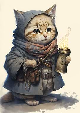 Brave Kitten Journey