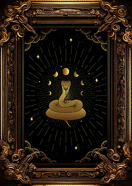 Tarot snake moon cycle