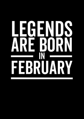 Legends Are Born in