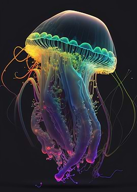Neon Jellyfish V1