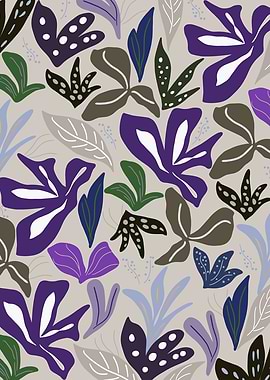 Abstract Leaves Dream 1