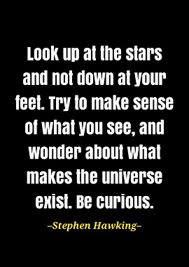 Stephen Hawking quote