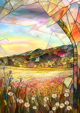 Glass Shards Landscape