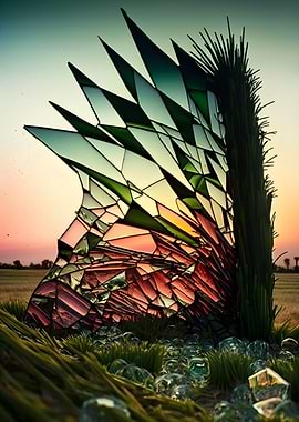 Glass Shards Landscape