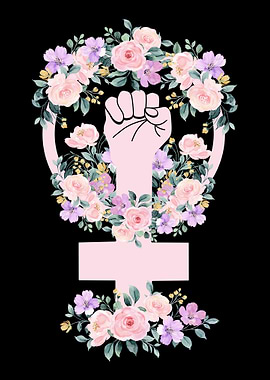 ProChoice Feminism Flower