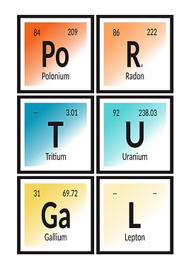 Portugal Periodic Table