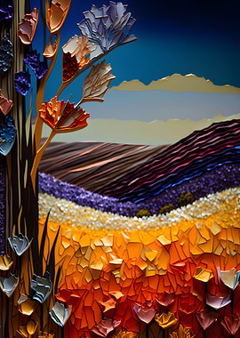 Glass Shards Landscape