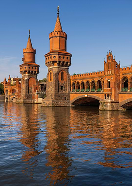 Oberbaum Bridge In Berlin