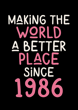 Inspiring Gift Quote 1986