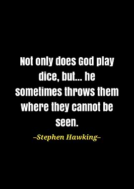 Stephen Hawking quote