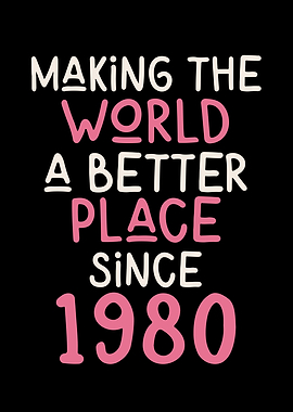 Inspiring Gift Quote 1980