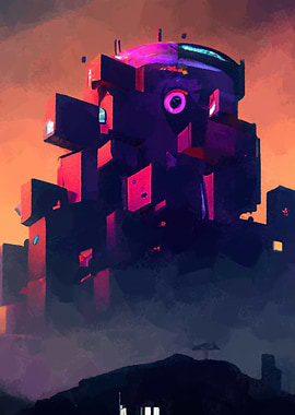 Futuristic structure