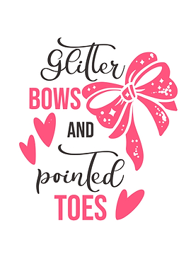 Glitter Bows