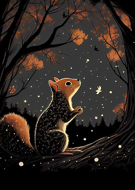 Squirrel Forest Animal