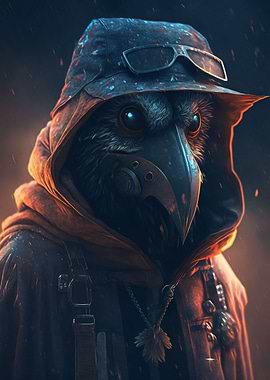 The Plague Doctor Raven