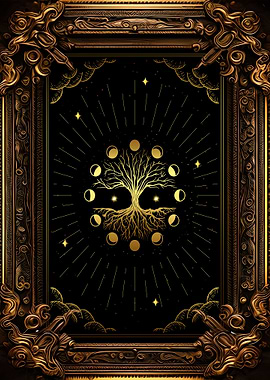 Tarot tree moon cycle