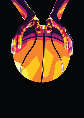 amazing basketball pop art